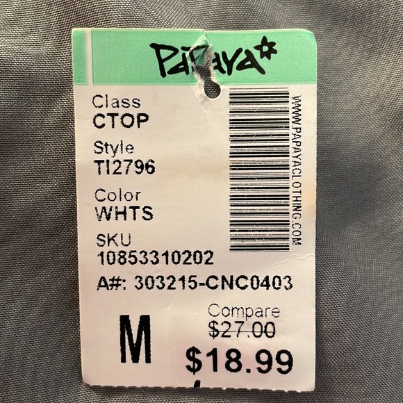 “PAPAYA WOMENS TOP” - Picture 7 of 7